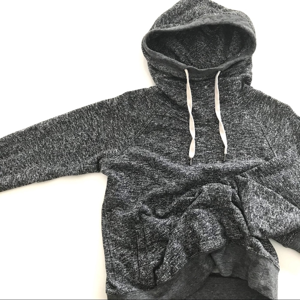 Jo & Co Jeans Grey Hoodie Sweatshirt